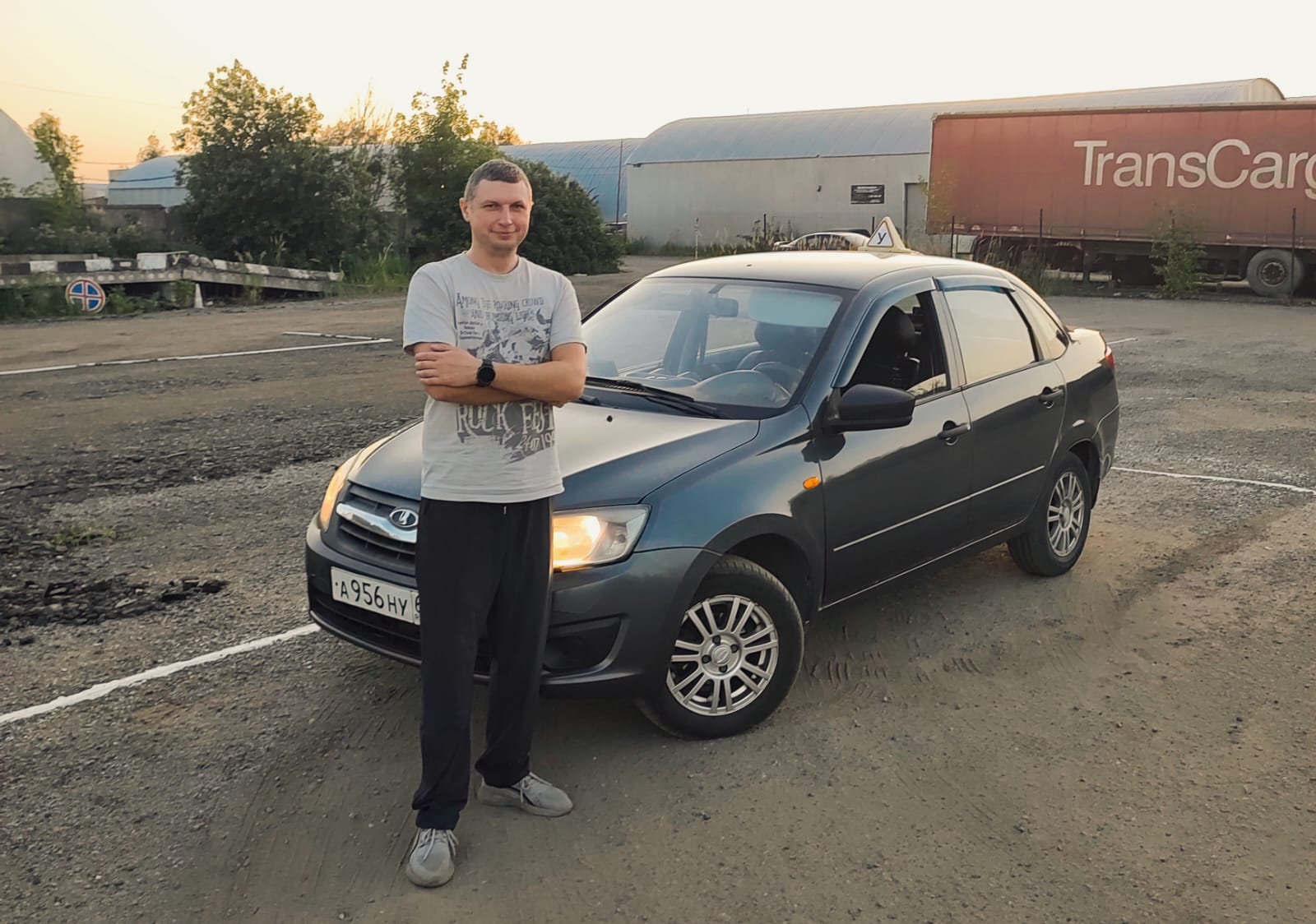 Александр - инструктор по вождению, Lada Granta